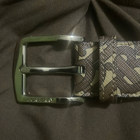 TB BURBERRY BELT - Picture 1 of 3